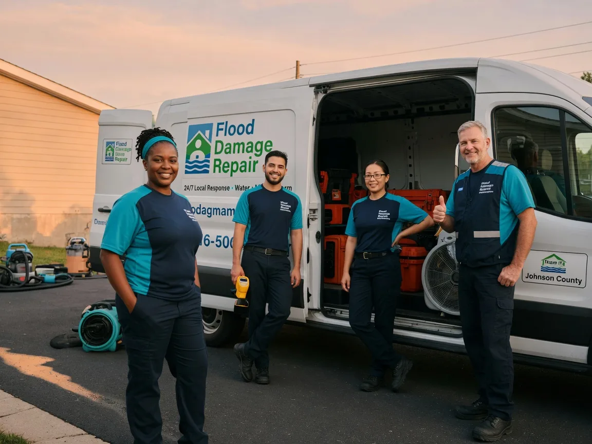 Water Damage Restoration company in Cropsey, IL